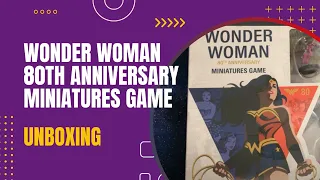 HeroClix Wonder Woman 80th Anniversary Unboxing and My First Impressions | Danicha