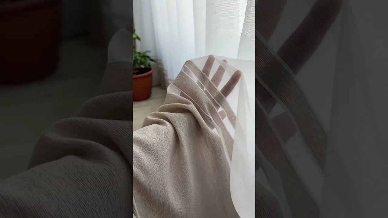 Тюль бамбук Advena TBP-9462 молочний Тюль бамбук Advena TBP-9462 молочний