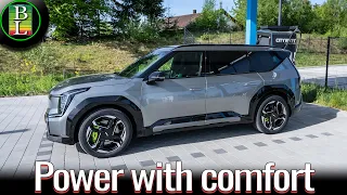 Kia EV9 GT Range Test 110 km/h (68 mph) – Real Autobahn Efficiency Test