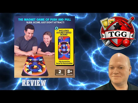 Jolt Board Game Review | Magnetic Push & Pull Dexterity Fun!