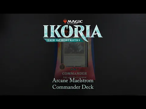 Magic: The Gathering: Ikoria: Lair of Behemoths Arcane Maelstrom Commander Deck