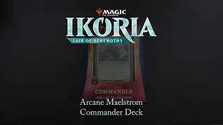 Magic: The Gathering: Ikoria: Lair of Behemoths Arcane Maelstrom Commander Deck