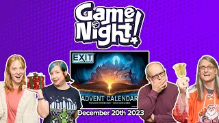 GameNight! 24 Days of Christmas - Exit: The Game Advent Calendar The Hunt for the Golden Book Day 20