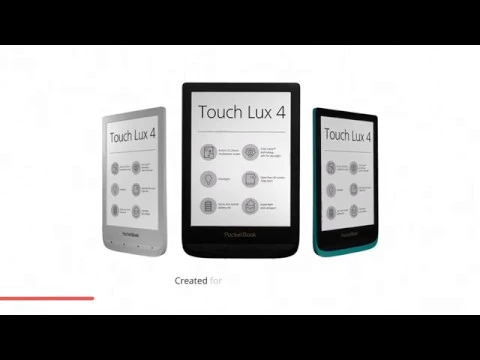 Video zu PocketBook Touch Lux 4 silber