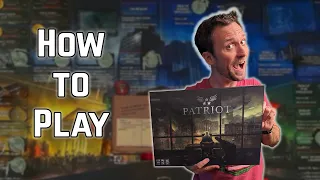 How To Play Patriot by Grand Gamers Guild - Board Games Live Teach