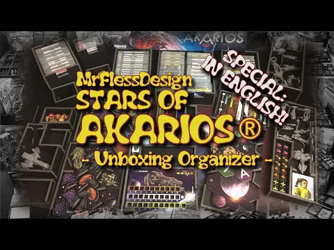 Stars of Akarios: Unboxing Insert / Organizer (english)