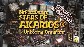 Stars of Akarios: Unboxing Insert / Organizer (english)