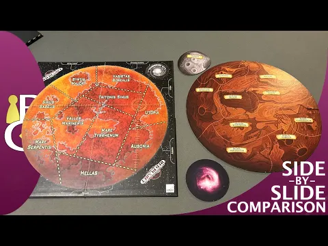 Mission: Red Planet — Side-by-Slide Board Game Comparison 👥
