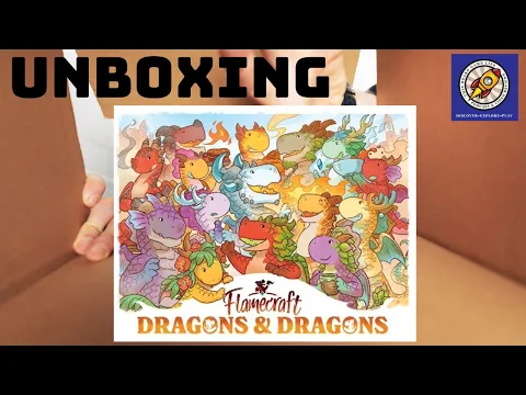 Flamecraft Dragons & Dragons Expansion Unboxing