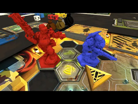 DGA Plays Board Games: Deep Rock Galactic - Testing Home Brewed Doretta Escort Mission