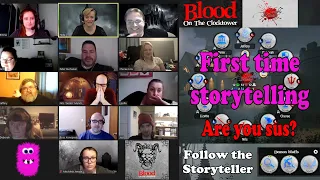 First time storytelling Blood on the Clocktower: Trouble Brewing with 12 players