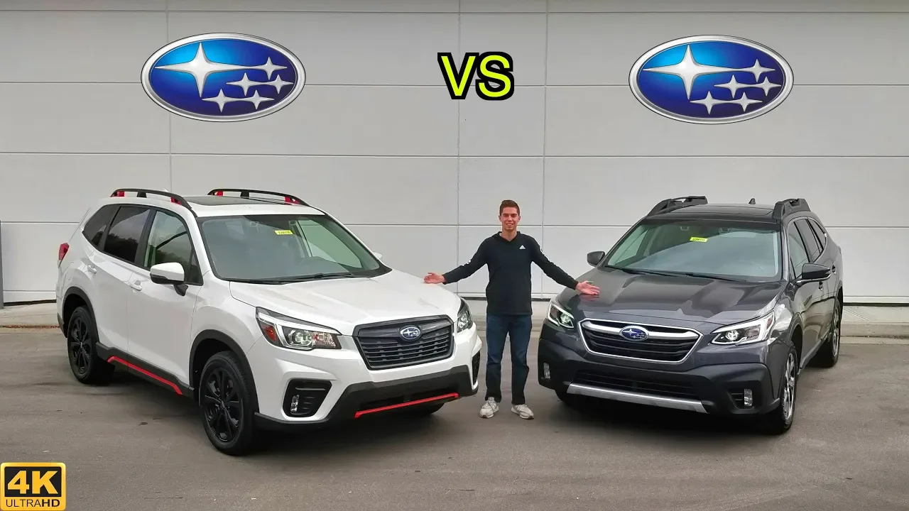 BEST SUBARU CUV -- 2020 Subaru Outback vs. 2020 Subaru Forester: Comparison