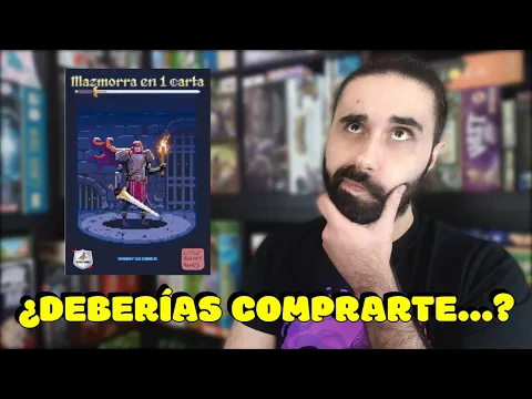 ¿Deberías comprarte... Mazmorra en 1 carta? - Por Meffy Games