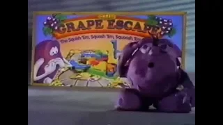 The Grape Escape Game from Parker Brothers commercial (1992)