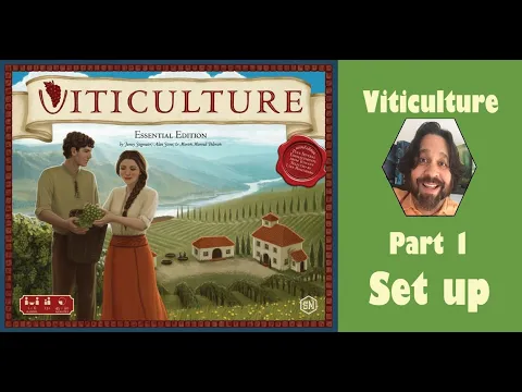 Viticulture - Part 1: game set up [JLTEI]