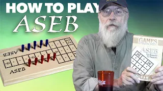 Aseb - a strategy board game from ancient Egypt, also known as "20 Squares."