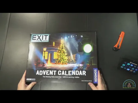 Advent Calendar Exit The Missing Hollywood Star December 1