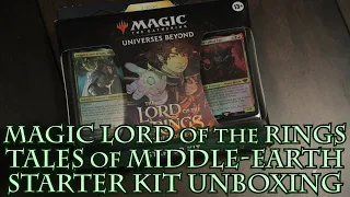 Magic Lord of the Rings Tales of Middle-Earth Starter Kit Unboxing