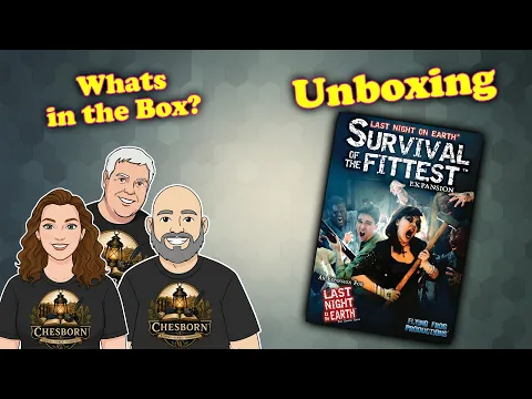 Unboxing Last Night on Earth: Survival of the Fittest | What's Inside This Zombie Expansion?