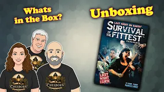 Unboxing Last Night on Earth: Survival of the Fittest | What's Inside This Zombie Expansion?