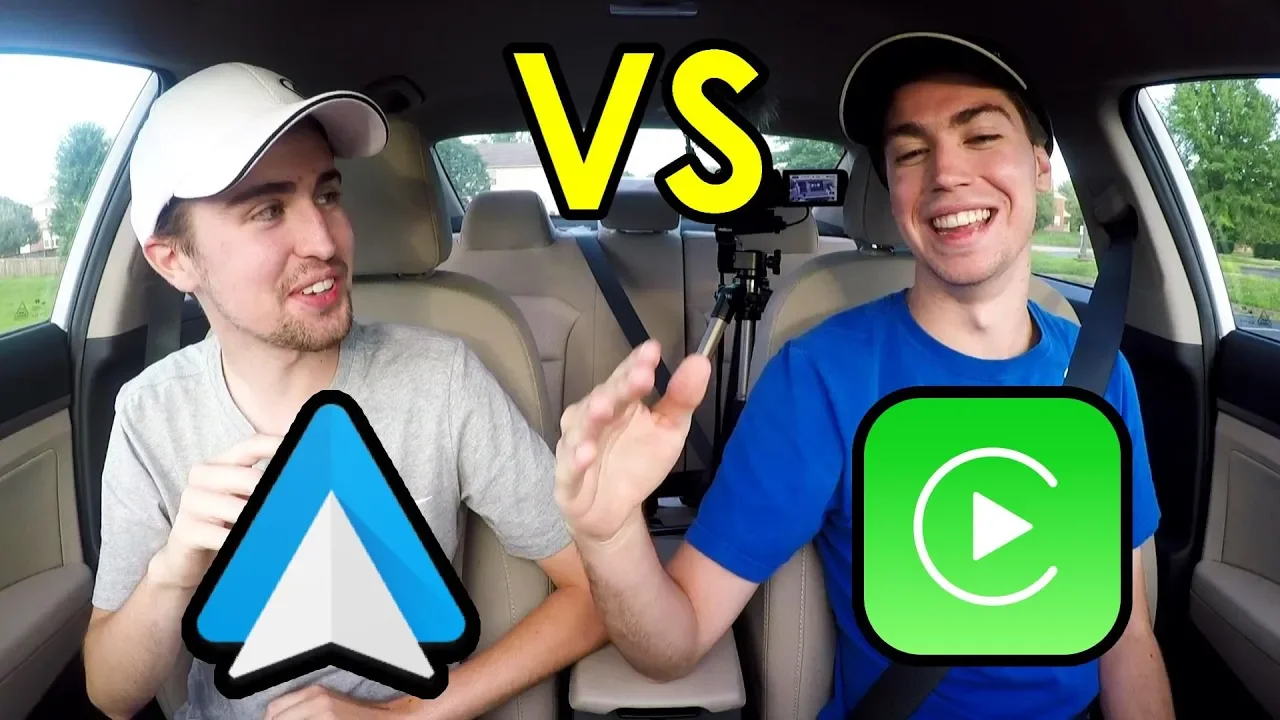 ULTIMATE SHOWDOWN -- Android Auto vs. Apple CarPlay 2018 Comparison