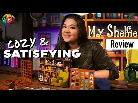 Organize Your Games and....Cats?!? | My Shelfie Board Game Review