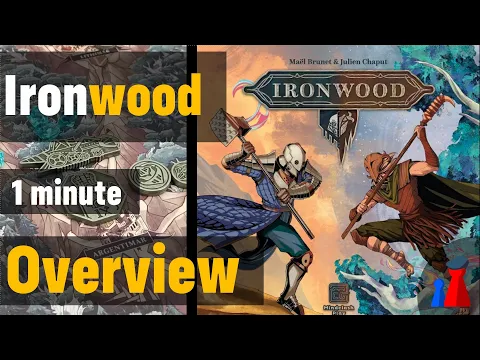Ironwood -1 minute Overview - Peaky Boardgamer