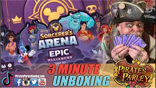 Disney Sorcerer's Arena Core Set PIRATE UNBOXING!