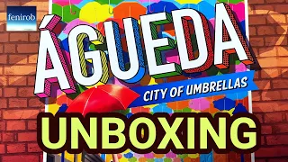 Agueda: City Of Umbrellas Board Game | Unboxing (No Talking)
