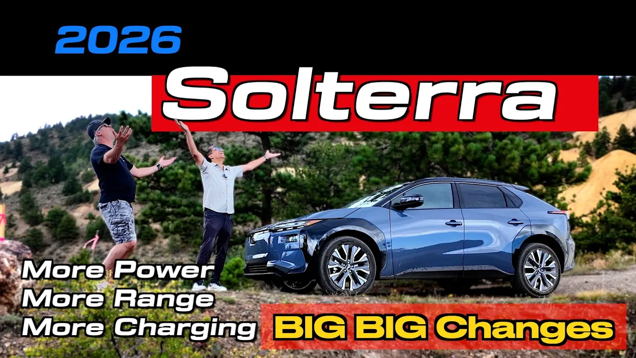 2026 Subaru Solterra Review | 338 HP, 450 km Range, Faster Charging & Bold New Look!