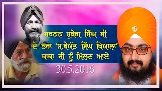 S Beant Singh Kheyala General Shabeg Singhs Brother at Parmeshar Dwar Dhadrianwale
