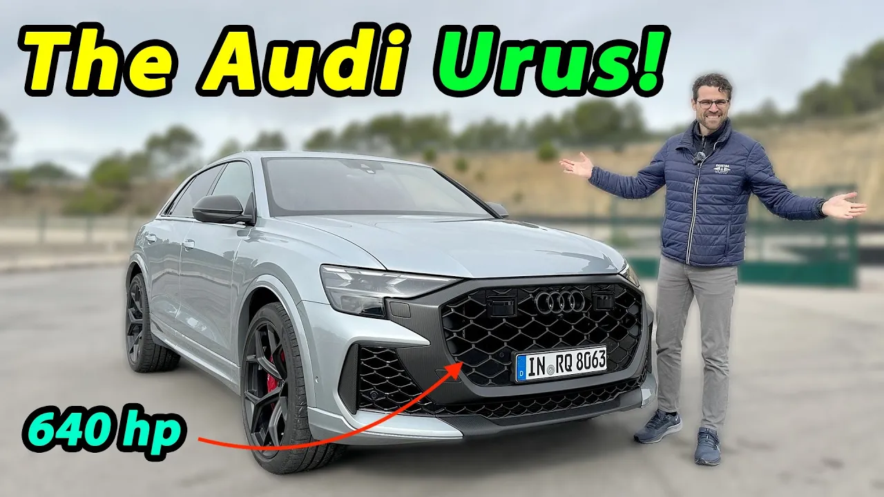 Driving the most powerful Audi engine in the 2025 Audi RSQ8 Performance!