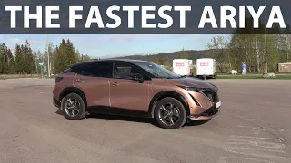 Nissan Ariya e-4orce Evolve+ range test