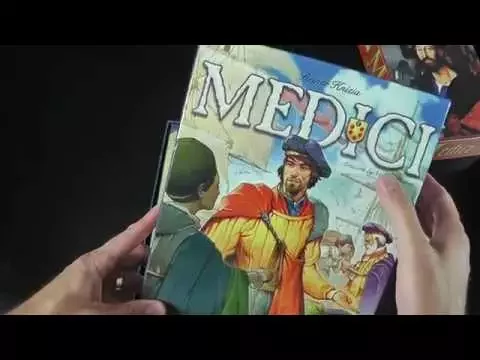 Board Game UN-BOXING 'Medici' The Chief from Bonding With Board Games Beautiful color