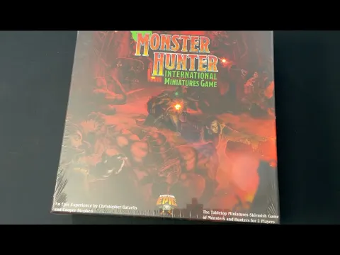 TDG: Monster Hunter International unboxing with Ray