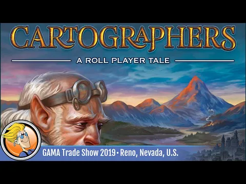 Cartographers: A Roll Player Tale — game overview at GAMA Trade Show 2019