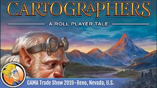 Cartographers: A Roll Player Tale — game overview at GAMA Trade Show 2019