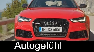 2015 Audi RS6 Avant Audi S6 & Audi A6 TDI Ultra first driving shots - Autogefühl