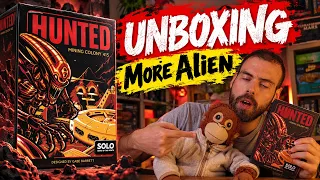 Hunted: Mining Colony 415 (2nd Edition) | Unboxing Alien, Again! | Solo Game of the Month
