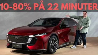 Mazda 6e presenterad - Icke-SUV med 552 km WLTP | Elbilsmagasinet