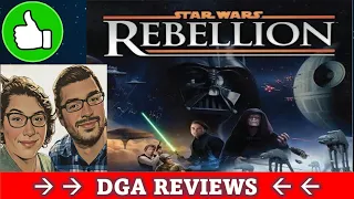 DGA Reviews Board Games: Star Wars: Rebellion w/ Battle Reports (Cozy Game Night)