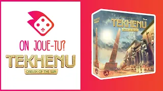 Comment Jouer à Tekhenu | Règles + Critique | On Joue-Tu ?
