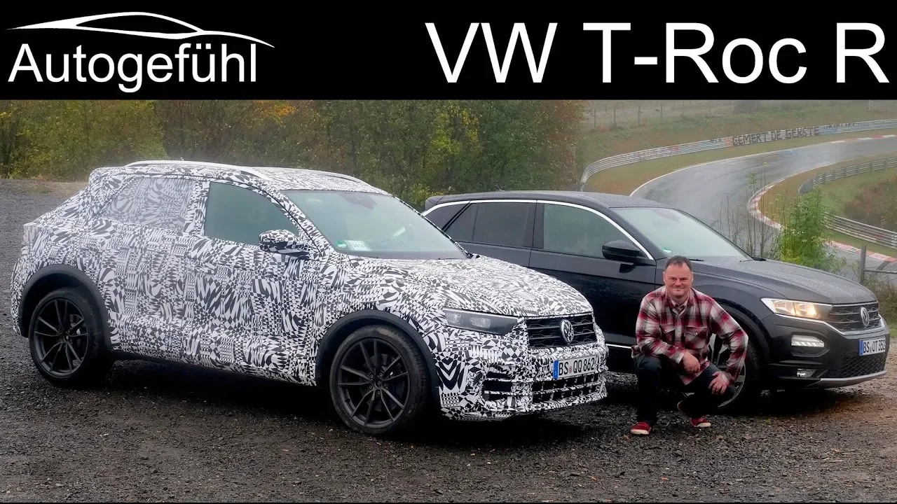 Volkswagen T-Roc R 300 hp SUV PREVIEW VW TRoc 2020 - Autogefühl