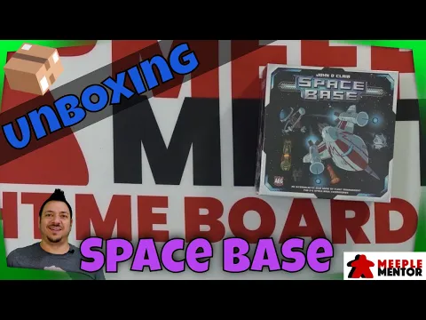 Meeple Mentor Unboxes Space Base