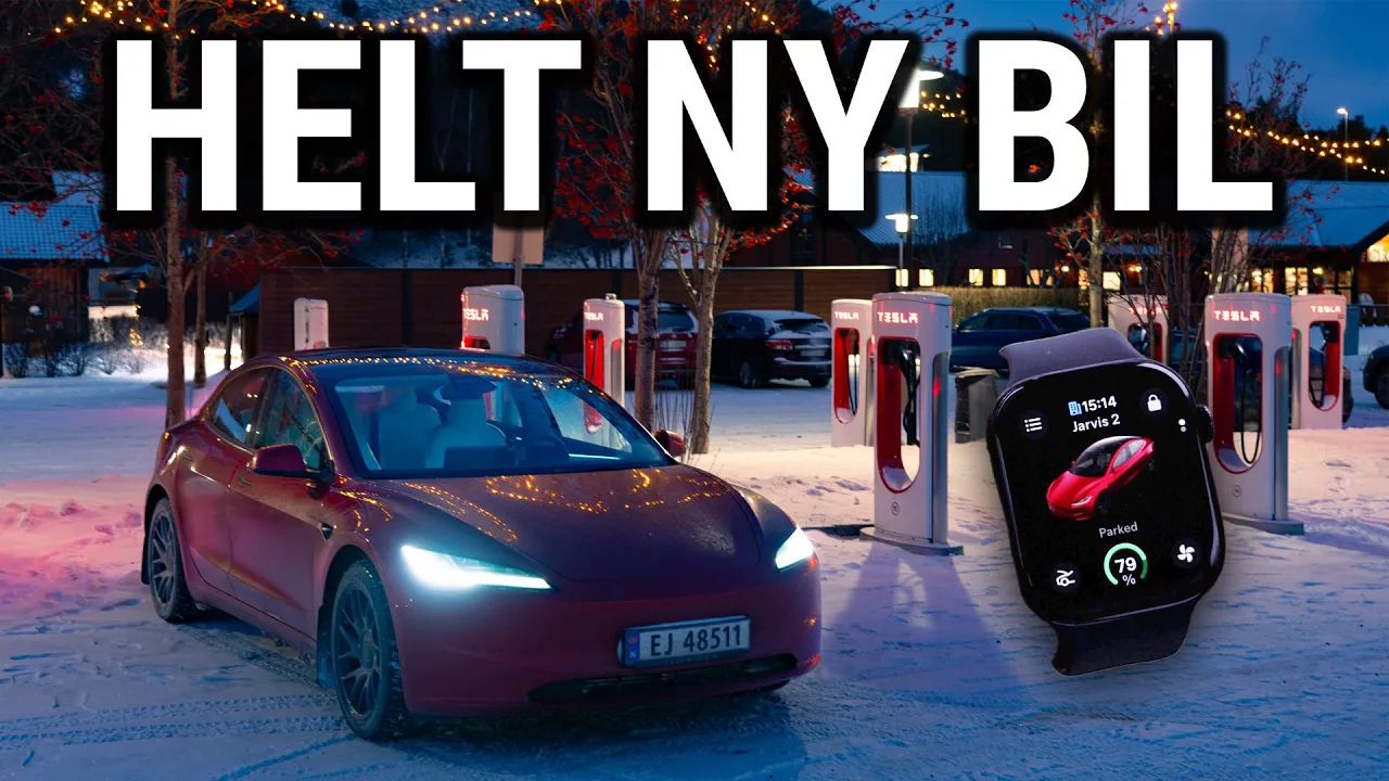 Stor oppdatering fra Tesla: autogiring, værkart og mye mer!