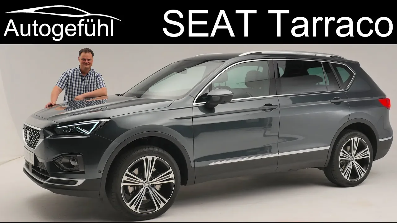 Seat Tarraco REVIEW Premiere all-new SUV Exterior Interior - Autogefühl