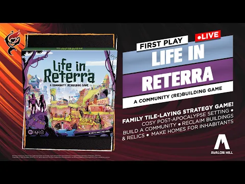 LIFE IN RETERRA - FAMILY STRATEGY BOARD GAME || LIVE PLAY