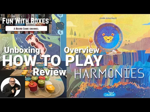 Harmonies Board Game | Unboxing, Overview, How to Play & Review | Johan Benvenuto | Libellud Games