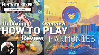 Harmonies Board Game | Unboxing, Overview, How to Play & Review | Johan Benvenuto | Libellud Games