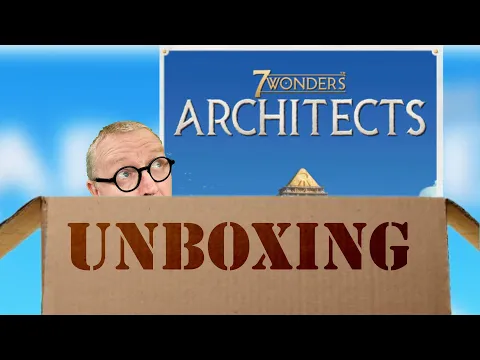 7 Wonders Architects Unboxing and rules overview